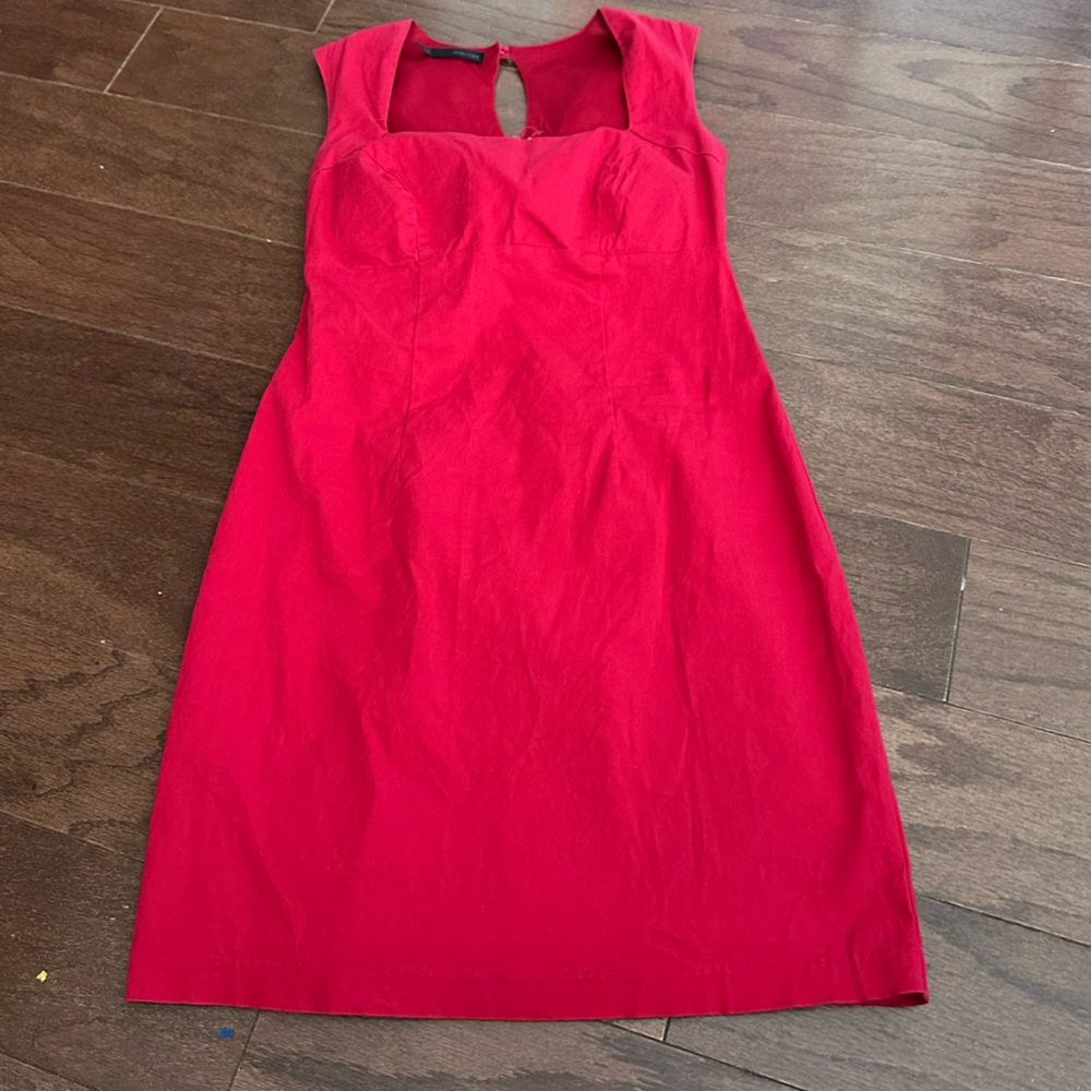 Maurices red Career Sleeveless dress Size 7/8